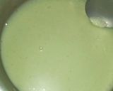 Foto langkah ke 4 dari resep Puding Buah Creamy Matcha.