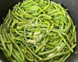 Une image de l'étape 4 de Haricots verts à la Française.