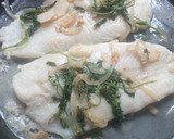 Foto del paso 7 de la receta: Filete de pescado al cilantro con verduras