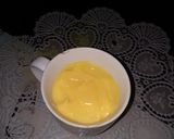 A picture of step 1 of Yamballs nd custard.