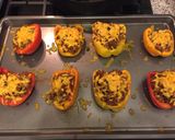 A picture of step 11 of Stuffed Peppers With Cilantro-Lime Sauce.