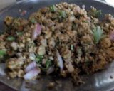 A picture of step 2 of Sprout paratha.