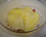 A picture of step 2 of No-Bake Apple Cheesecake.