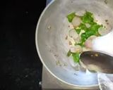 A picture of step 4 of Paneer Chilli.