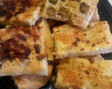 Foto del paso 4 de la receta: Coca de aceitunas, cebolla y bacon 🍞