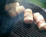 A picture of step 6 of Smoked chicken cordon bleu.