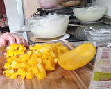 Foto del paso 6 de la receta: Tarta de Queso con Mango y Chocolate