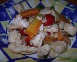 Foto del paso 13 de la receta: Suprema trozada con verduras y arroz a la crema
