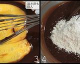 A picture of step 2 of Easy Walnut Brownies for Valentine's.