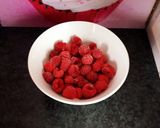 Une image de l'étape 1 de Confitures de pêches 🍑 et framboises 😋 #septembre.