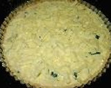 A picture of step 5 of Bacon and Spinach Quiche.