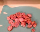 A picture of step 2 of Easy Breakfast in Just 5 Minutes! Fried Rice with Sausage.