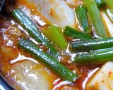 A picture of step 2 of Kimchi Jjigae for One.