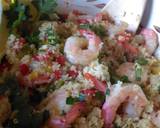 Fiesta Shrimp With Herbed Cous Cous recipe step 9 photo