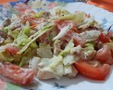 Foto del paso 3 de la receta: Ensalada de pollo con salsa de yogur