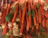 A picture of step 3 of California Farm Grilled Carrots with Gouda Cheese Dinner.