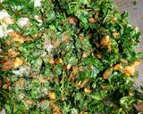 A picture of step 3 of Methi Sabji.