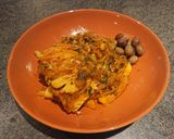 A picture of step 7 of Cod in Olive Oil with Potatoes.