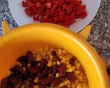 Mexikói rizses hús recept fázis 3 fotója