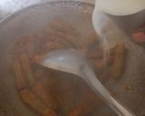 A picture of step 3 of Drumsticks sabji.
