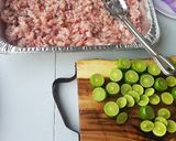 Foto del paso 1 de la receta: Ceviche de pescado camarón y pulpo
