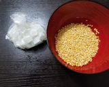 A picture of step 1 of Chiu Chow Split Mung Beans QQ Dessert 潮州清心丸糖水.