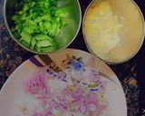 A picture of step 1 of Chilli paneer.