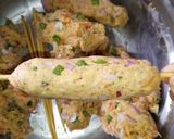 A picture of step 9 of Bread seekh kabab.