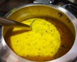 A picture of step 2 of Kadhi pakora.