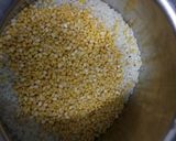 A picture of step 1 of Mogardaal spicy khichdi.