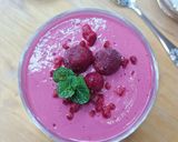 Une image de l'étape 3 de 🍧Mousse crémeuse au tofu soyeux et framboises (veggie).