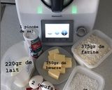 Une image de l'étape 1 de Gaufres liégeoises au thermomix (possible sans thermomix).