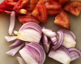 Foto langkah ke 2 dari resep Tumis Kacang Panjang Tahu.