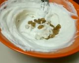 A picture of step 2 of Kaju shrikhand.