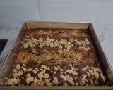 Foto langkah ke 4 dari resep Fudgy Brownies almond cheese.