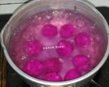 Foto langkah ke 4 dari resep Klepon Buah Naga.