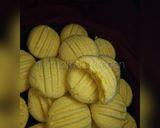 A picture of step 4 of Custard cookies.
