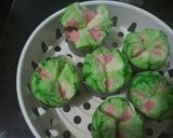 Foto langkah ke 6 dari resep Bolu kukus merekah tanpa soda (mirip semangka) anti gagal.
