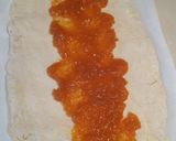 A picture of step 5 of Bisquick braid.