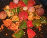 A picture of step 8 of Paneer Tikka Masala.
