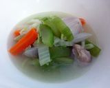 A picture of step 3 of Udon Noodle With Smoked Duck.
