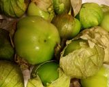 A picture of step 1 of Chile Verde sauce.
