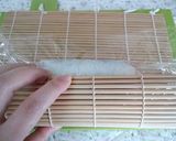 A picture of step 11 of Flower Sushi Roll for Hina Matsuri or Mother's Day.