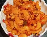 A picture of step 5 of Masala macaroni.