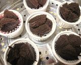 A picture of step 3 of Steamed Rice Flour Gateau au Chocolat for Valentine's Day.
