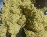 A picture of step 2 of Baisan ka Halwa.