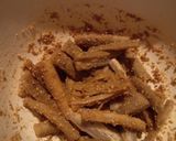A picture of step 5 of Tataki Gobo - Pounded Burdock Root With Sesame Sauce.