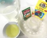 Foto langkah ke 1 dari resep *11) Pudding jeruk busa.