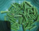 Foto langkah ke 1 dari resep Tumis kacang panjang udang tempe.