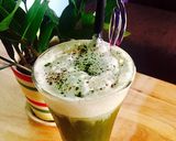 Hình bước làm 4 của món Trà bạc hà Milk foam 🍹